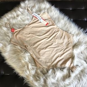 SPANX | Intimates & Sleepwear | Spanx Thong Bodysuit Nude Xl Nwt | Poshmark
